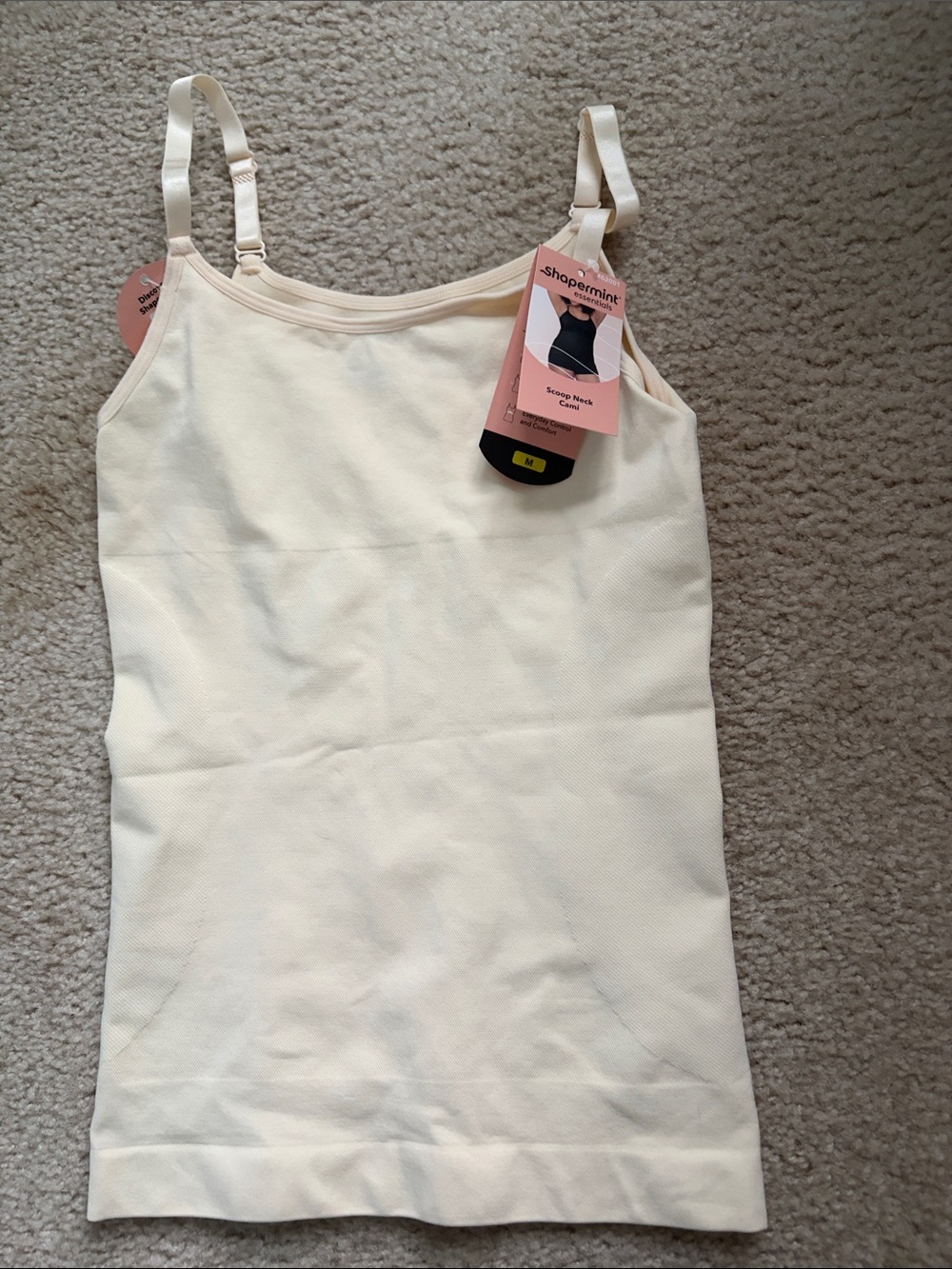 Shapermint Cream Lightweight Shaping Camisole